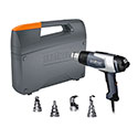 Electronic Kit HG 2320 E.  Includes Case, 9mm Reducer, 9mm,14mm, and 19mm Reflector Nozzles