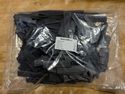 B2 3/4 BLACK, 2:1 shrink ratio, standard wall heat shrink cut to 4.875 inches in length, 500pc bag