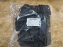 General Purpose 50mm BLACK,  2:1 shrink ratio, zero halogen standard wall heat shrink cut to 4 inches in length, 250pc bag