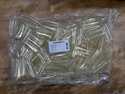 O2C 3/4 CLEAR, 2:1 shrink ratio, adhesive lined heat shrink, cut to 3.25 inches in length 275pc bag