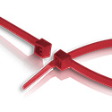 5 inch 40lb Red Ties 100 Pieces